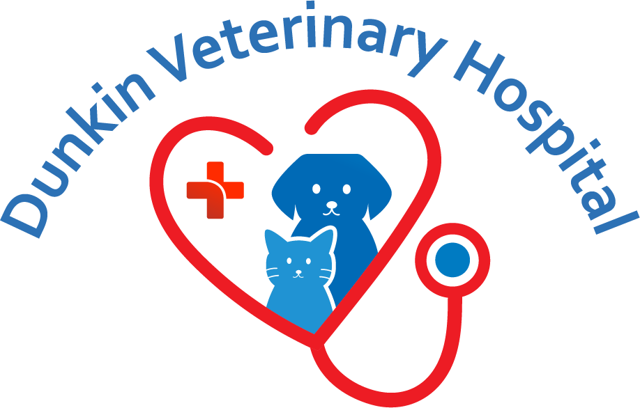 Dunkin Veterinary Hospital Logo